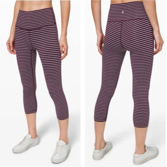 Lululemon Wunder Under Crop High-Rise Luxtreme 21 - Picture 2 of 7